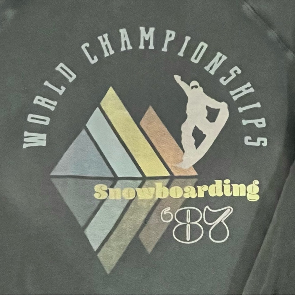 Original Retro Brand x Free People World Championships Snowboarding Pullover - Picture 3 of 6